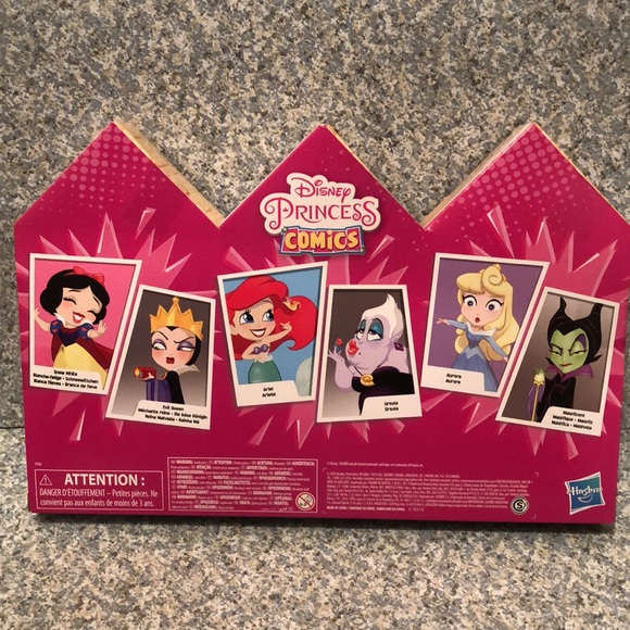 Disney Princess COMICS Royal Rivals Set! Sooo adorable! Collectible! 6 total!! - Picture 2 of 5